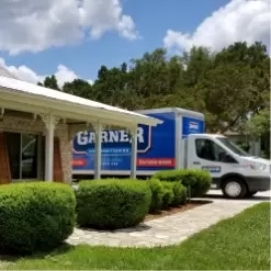 Garner Box Truck At Residental Home